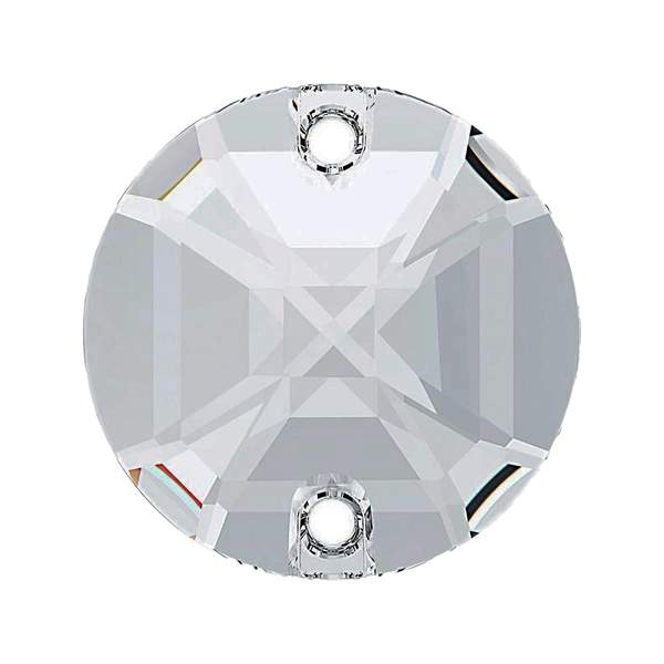 Swarovski Sew-on Crystals 3750 10 mm Crystal Satin F