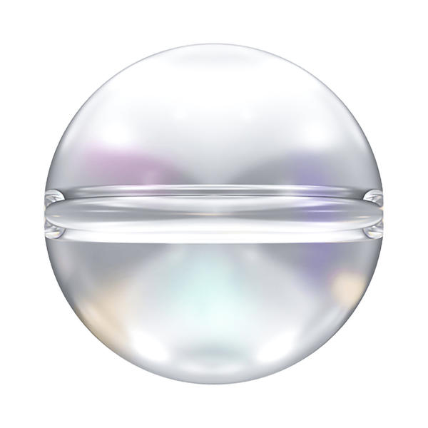 Swarovski Crystal Beads 5028/4 6 mm Crystal AB