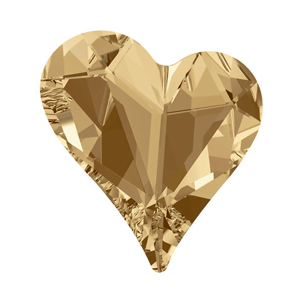 Swarovski Fancy Stones 4810 13 x 12 mm Crystal Golden Shadow F