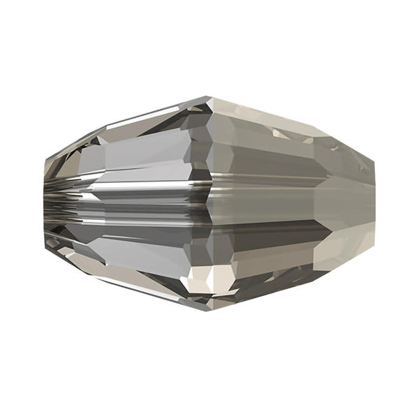 Swarovski Crystal Beads 5200 6 x 4 mm Crystal Satin