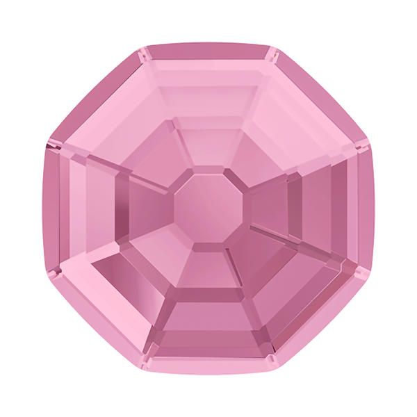 Swarovski Hotfix Crystals 2611 14 mm Light Rose M HF