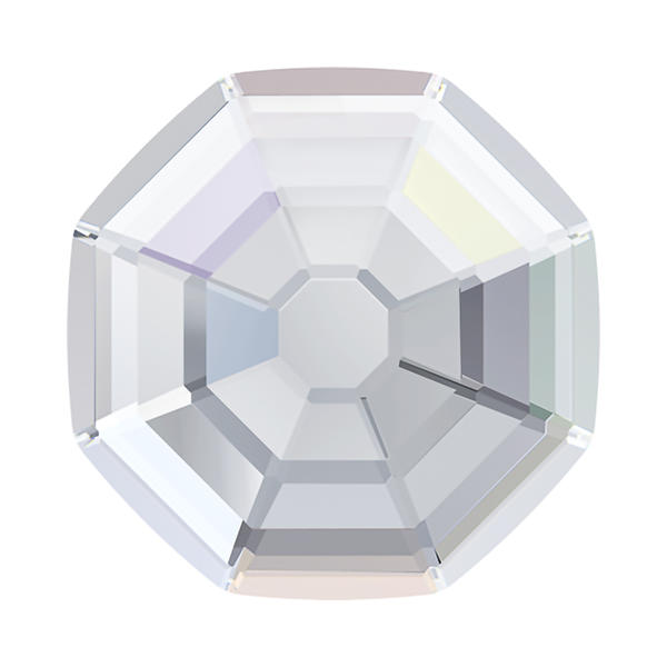 Swarovski Flatback Crystals 2611 14 mm Crystal AB F