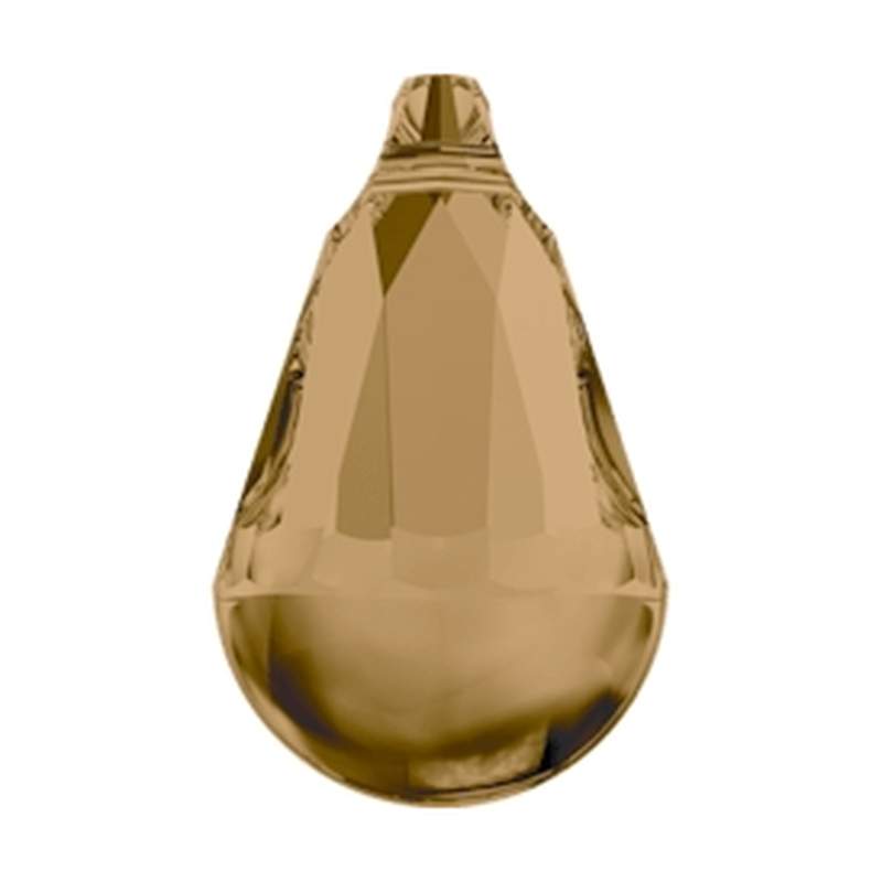 Swarovski Crystal Pendants 6026 20 mm Crystal Bronze Shade