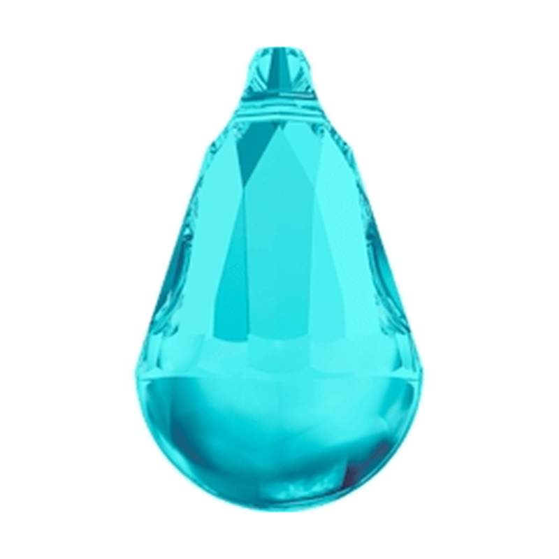 Swarovski Crystal Pendants 6026 27 mm Light Turquoise