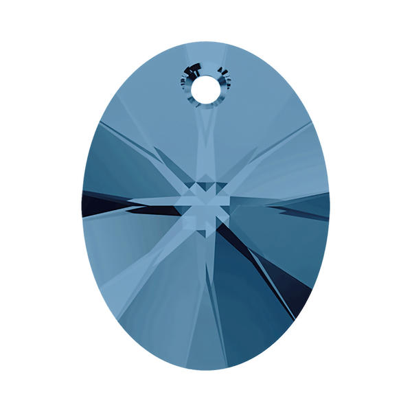 Swarovski Crystal Pendants 6028 8 mm Montana