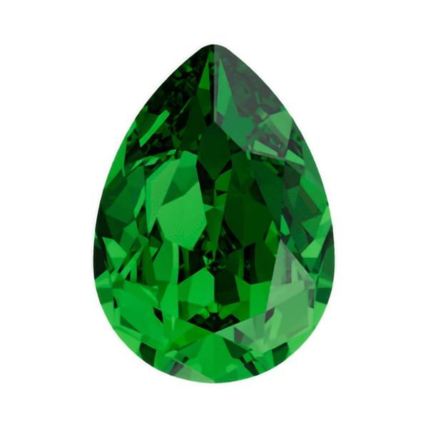 Swarovski Fancy Stones 4320 14 x 10 mm Dark Moss Green F