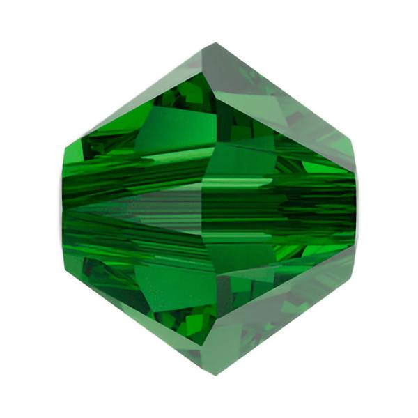Swarovski Crystal Beads 5328 4 mm Dark Moss Green