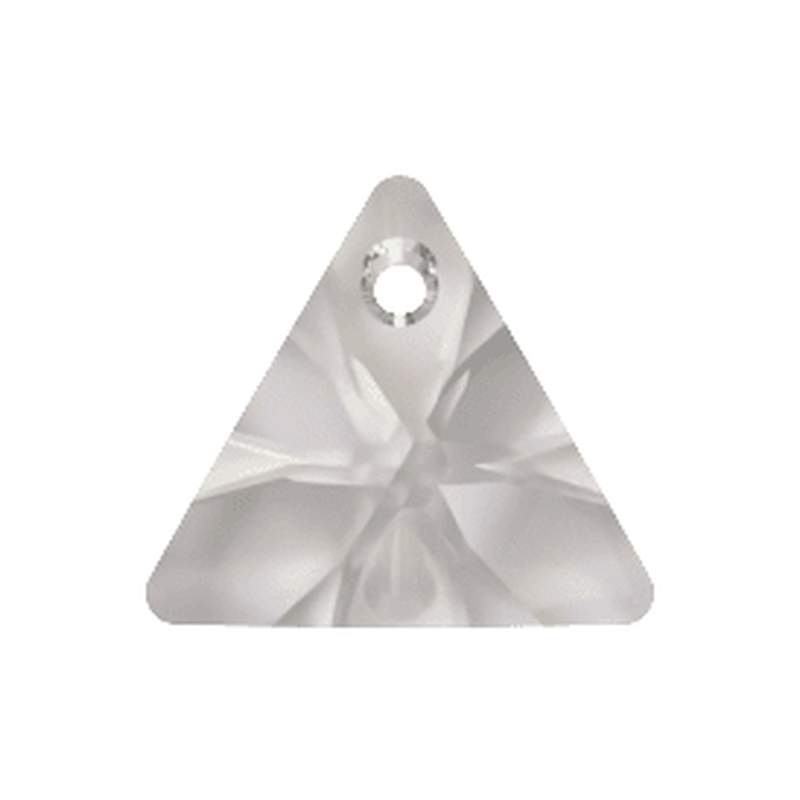 Swarovski Crystal Pendants 6628 16 mm Crystal Silver Shade