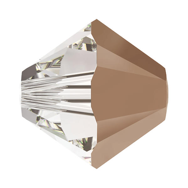 Swarovski Crystal Beads 5328 5 mm Crystal Rose Gold