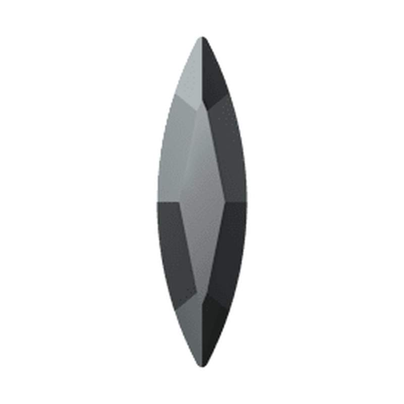 Swarovski Fancy Stones 4200 11 x 3 mm Jet Hematite F
