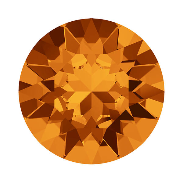 Swarovski Round Stones 1088 ss 19 Tangerine F