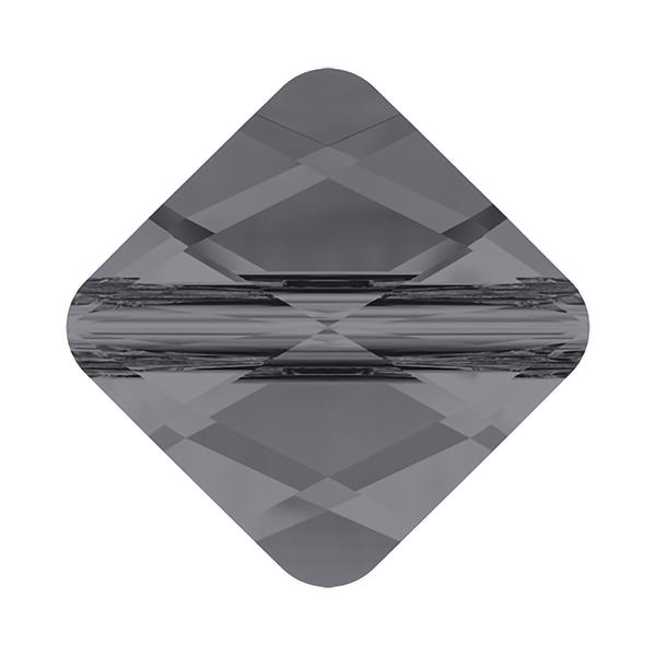 Swarovski Crystal Beads 5054 8 mm Crystal Silver Night