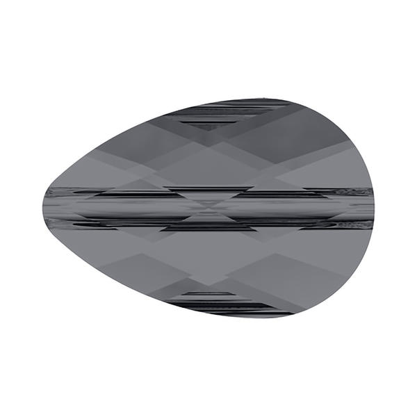 Swarovski Crystal Beads 5056 10 x 6 mm Crystal Silver Night