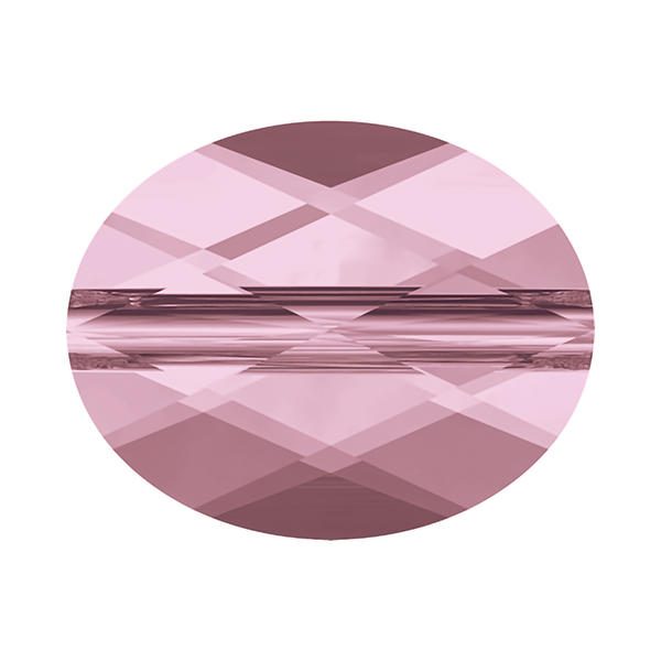 Swarovski Crystal Beads 5051 8 x 6 mm Crystal Antique Pink