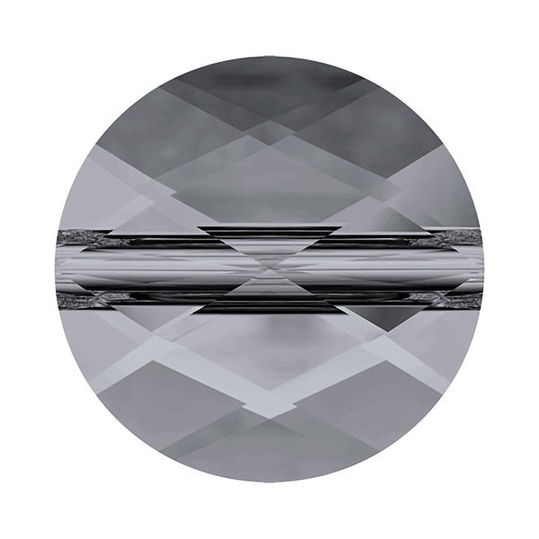 Swarovski Crystal Beads 5052 8 mm Crystal Silver Night