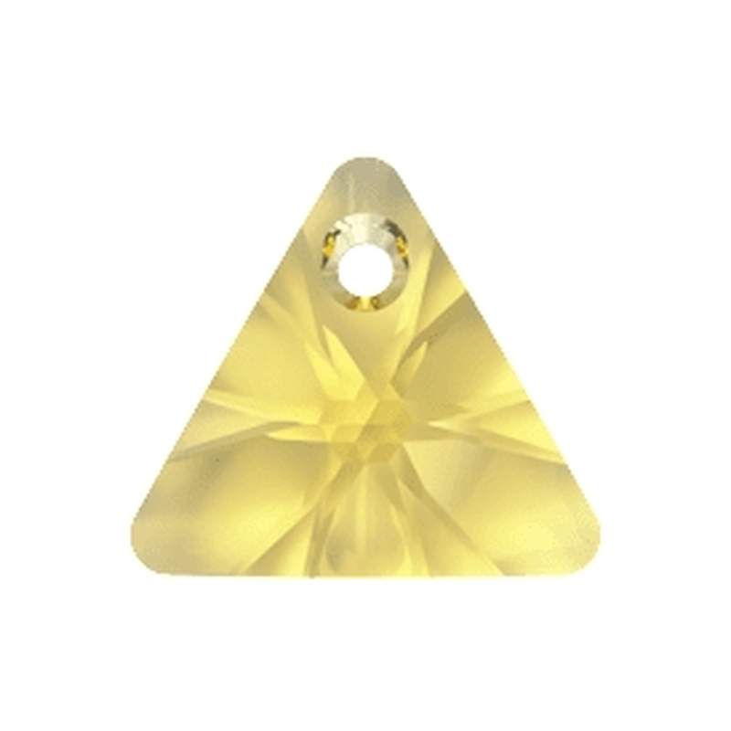 Swarovski Crystal Pendants 6628 12 mm Light Topaz