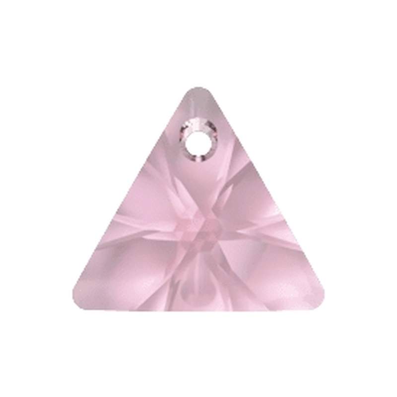 Swarovski Crystal Pendants 6628 16 mm Light Rose