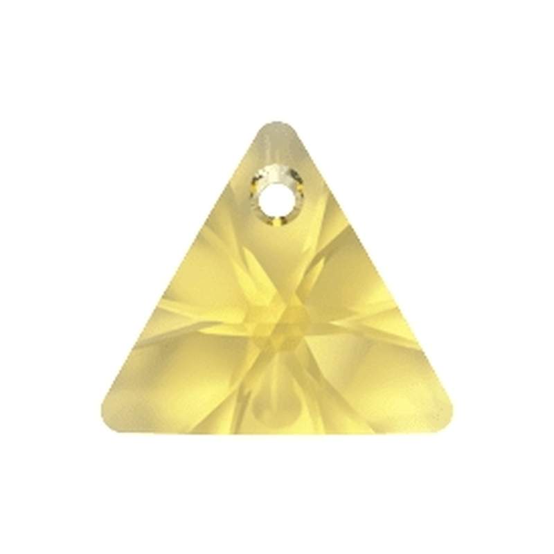 Swarovski Crystal Pendants 6628 16 mm Light Topaz