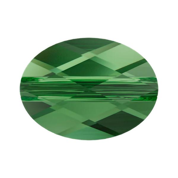 Swarovski Crystal Beads 5051 8 x 6 mm Dark Moss Green