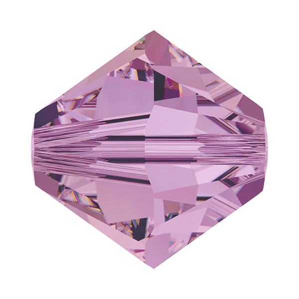Swarovski Crystal Beads 5328 8 mm Crystal Lilac Shadow