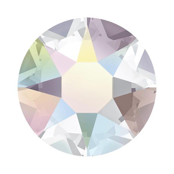 Swarovski Hotfix Crystals 2078 ss 12 Crystal AB A HF