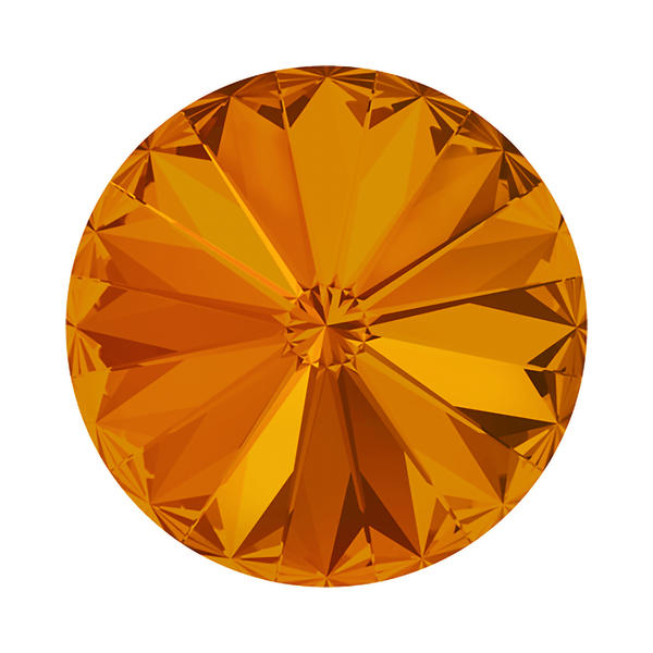 Swarovski Round Stones 1122 ss 47 Tangerine F