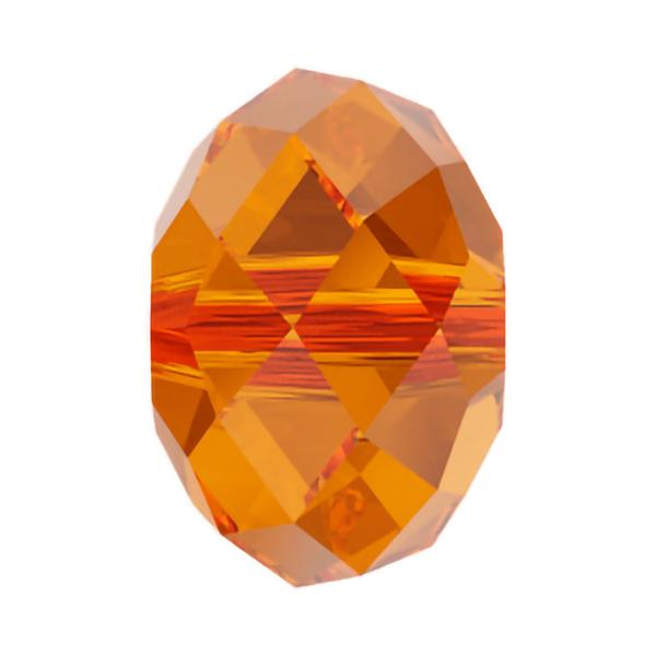 Swarovski Crystal Beads 5040 8 mm Tangerine