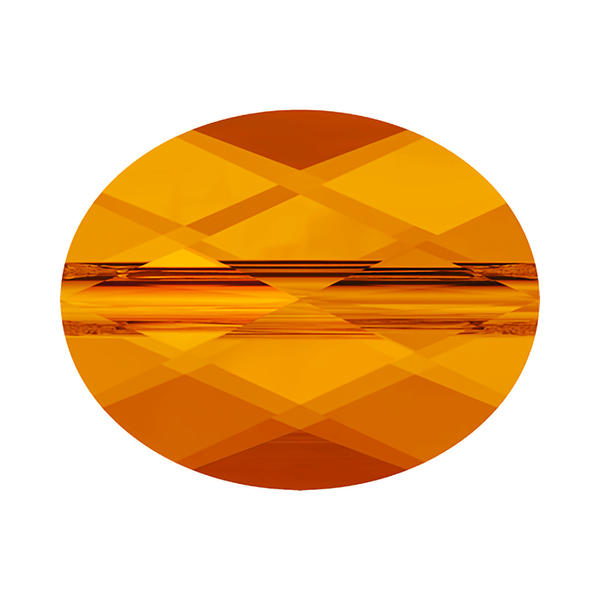 Swarovski Crystal Beads 5051 10 x 8 mm Tangerine