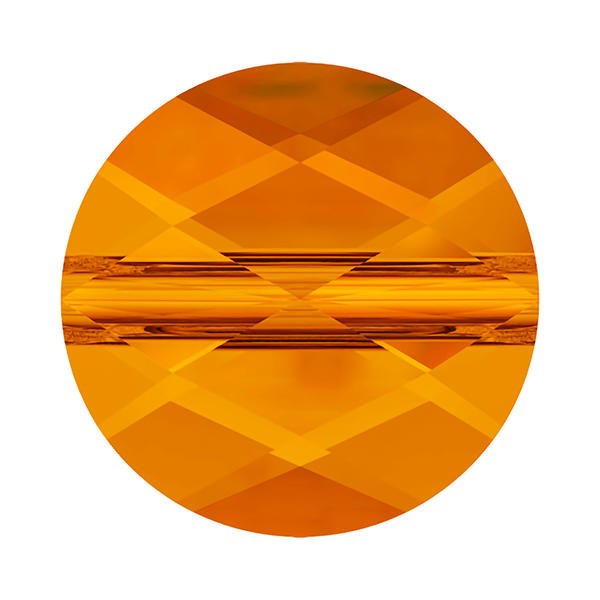 Swarovski Crystal Beads 5052 8 mm Tangerine