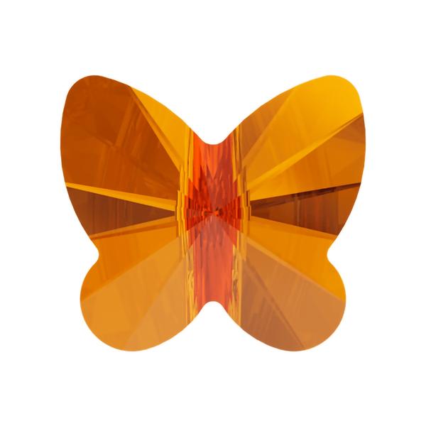 Swarovski Crystal Beads 5754 8 mm Tangerine