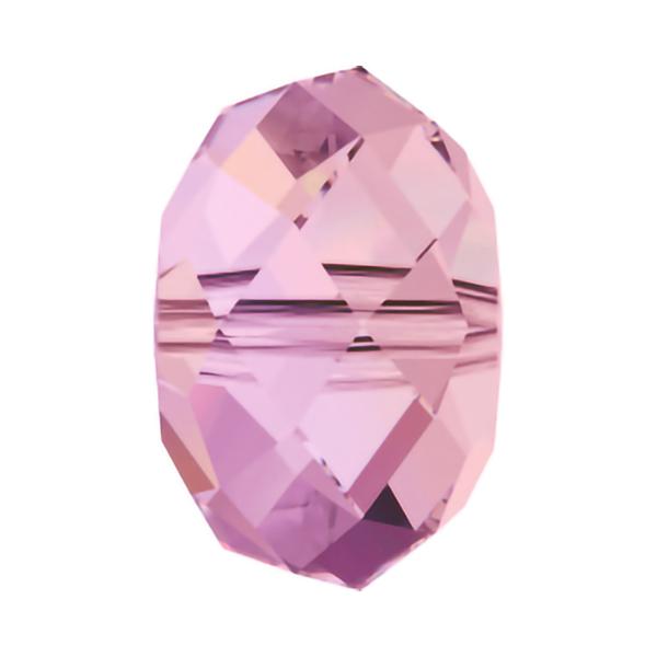 Swarovski Crystal Beads 5040 6 mm Crystal Lilac Shadow