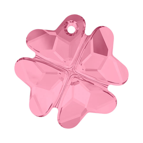 Swarovski Crystal Pendants 6764 19 mm Light Rose