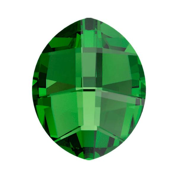 Swarovski Fancy Stones 4224 10 x 8 mm Dark Moss Green F