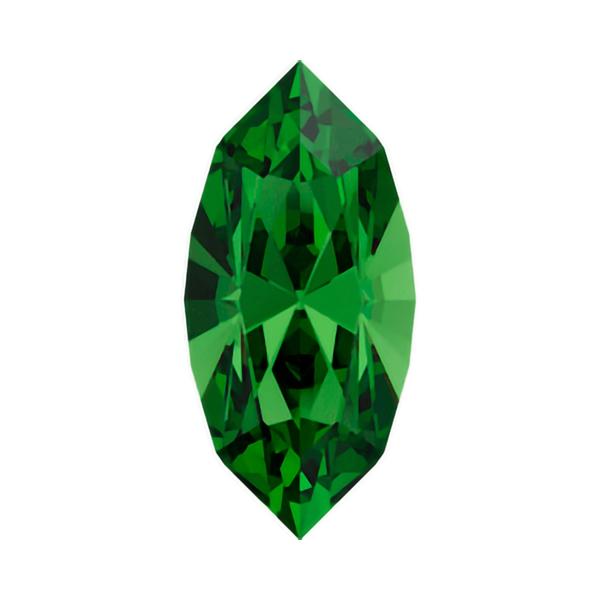 Swarovski Fancy Stones 4228 4 x 2 mm Dark Moss Green F