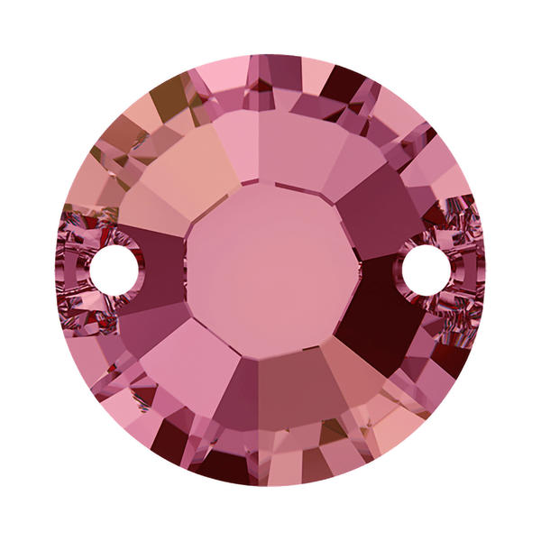 Swarovski Sew-on Crystals 3204 10 mm Crystal Lilac Shadow F
