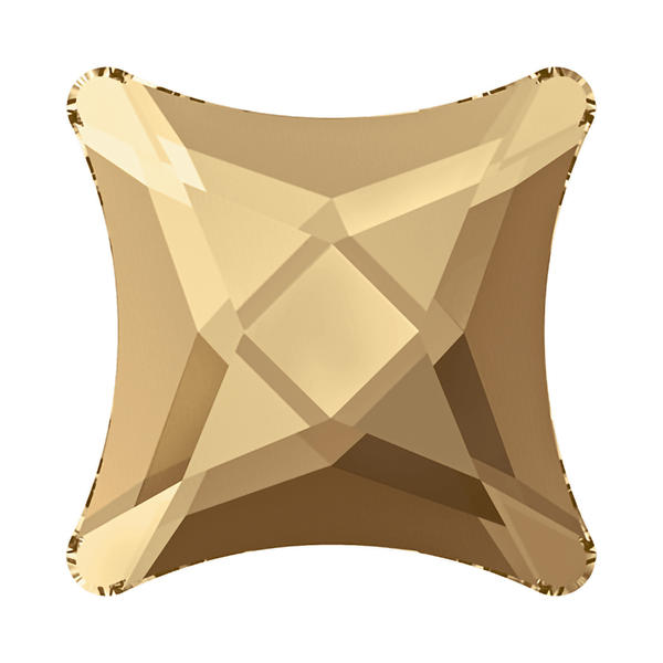 Swarovski Hotfix Crystals 2494 8 mm Crystal Golden Shadow M HF
