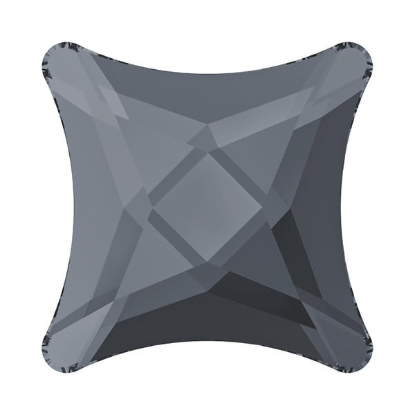 Swarovski Hotfix Crystals 2494 8 mm Crystal Silver Night M HF