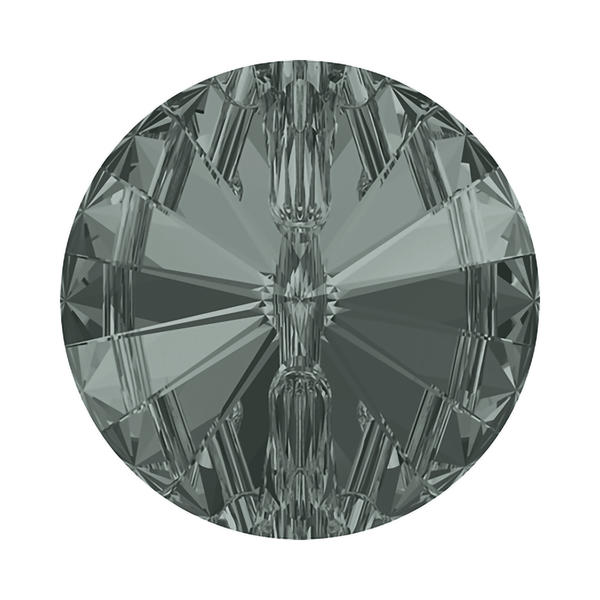 Swarovski Crystal Buttons 3015 16 mm Black Diamond F