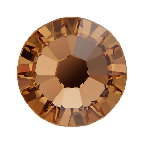Swarovski Flatback Crystals 2058 ss 7 Light Smoked Topaz F