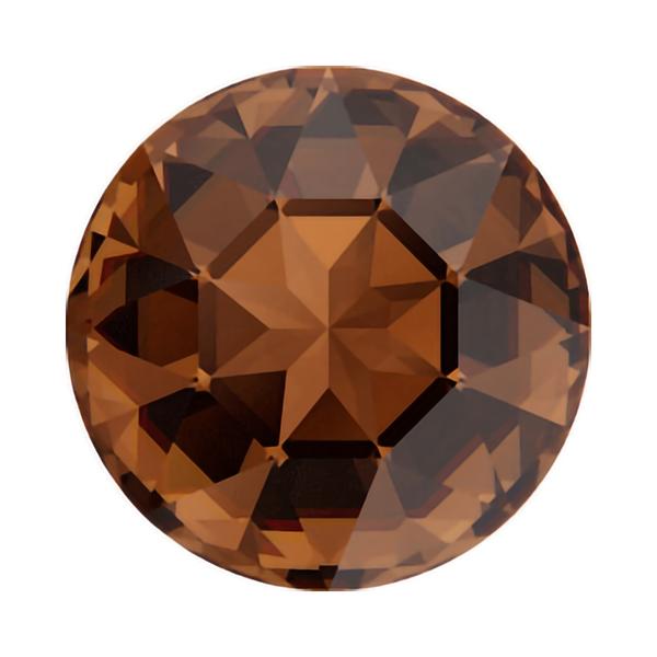 Swarovski Round Stones 1201 27 mm Smoked Topaz F