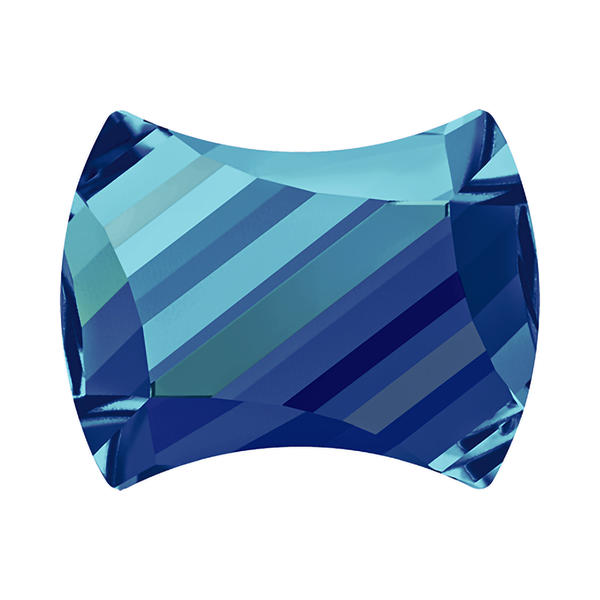 Swarovski Hotfix Crystals 2540 12 x 9,5 mm Crystal Bermuda Blue M HF