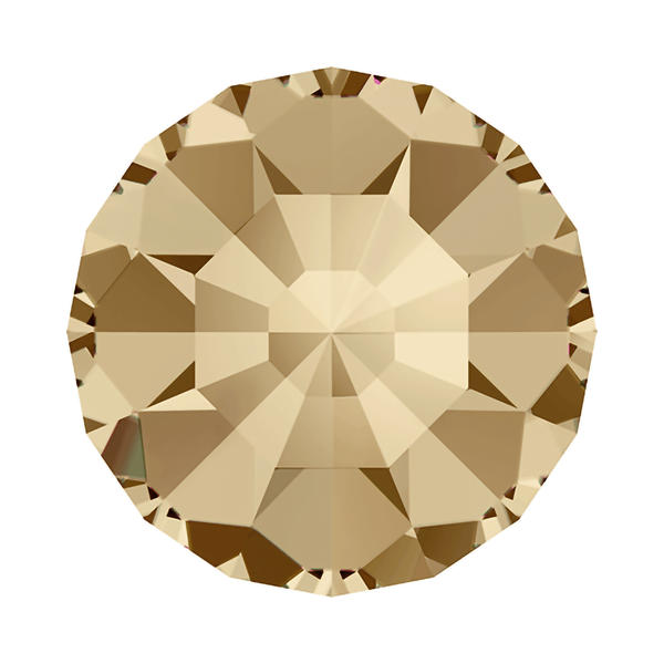 Swarovski Round Stones 1100 pp 1 Crystal Golden Shadow F