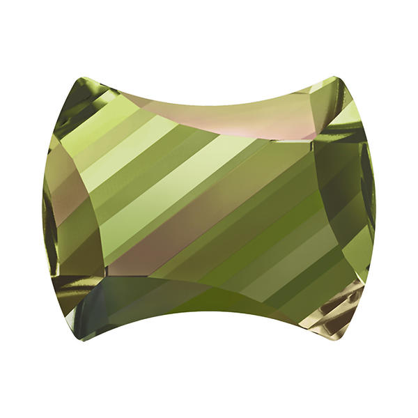 Swarovski Hotfix Crystals 2540 12 x 9,5 mm Crystal Luminous Green M HF