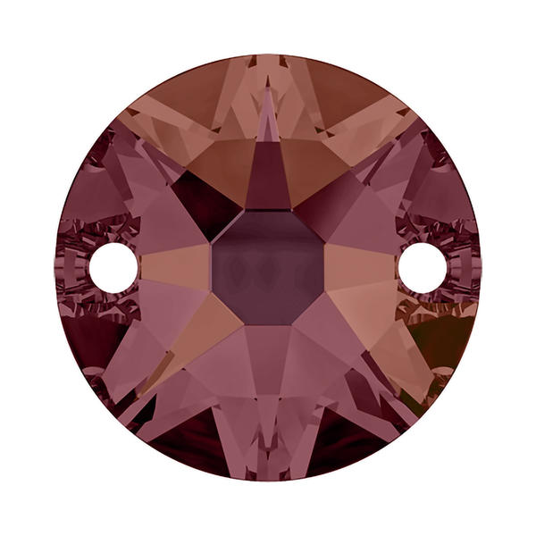 Swarovski Sew-on Crystals 3288 12 mm Crystal Lilac Shadow F