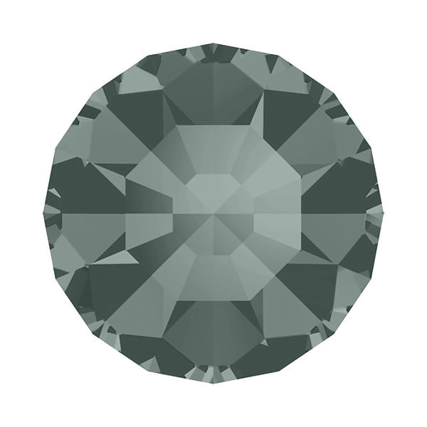 Swarovski Round Stones 1100 pp 1 Black Diamond F