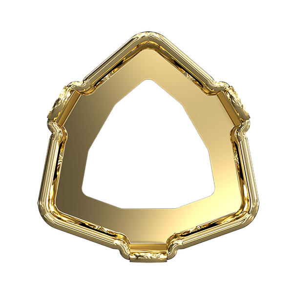 Swarovski Fancy Stone Settings 4706/S 7 mm Brass 1PH2OZ