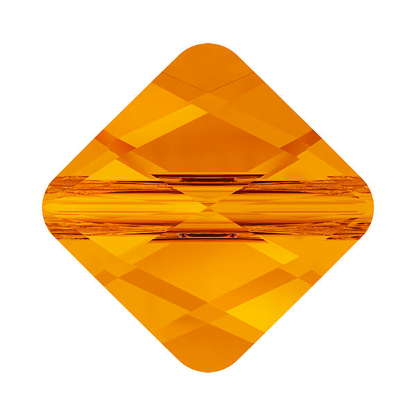 Swarovski Crystal Beads 5054 6 mm Tangerine