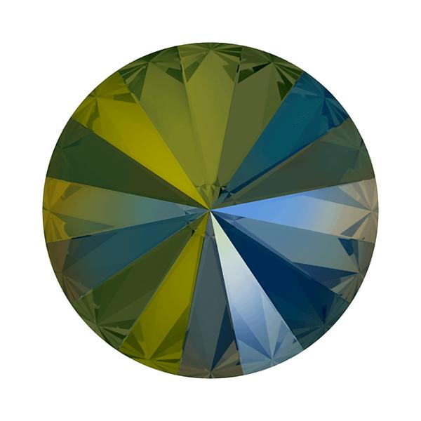 Swarovski Round Stones 1122 ss 47 Crystal Iridescent Green F
