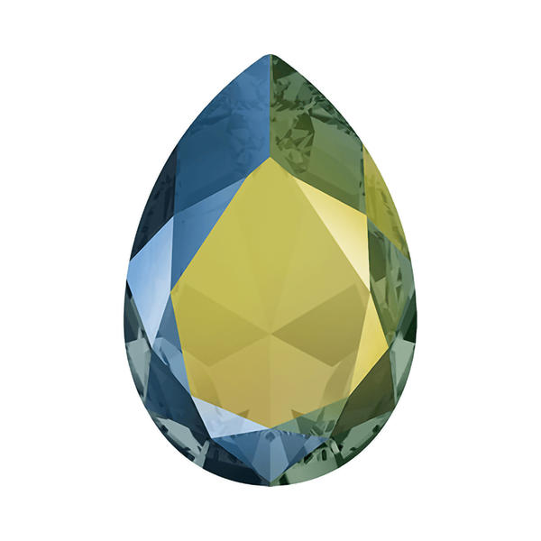 Swarovski Fancy Stones 4327 30 x 20 mm Crystal Iridescent Green F