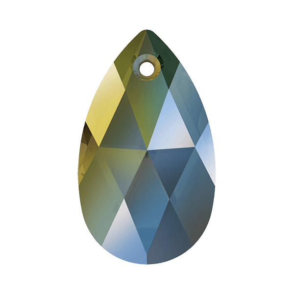 Swarovski Crystal Pendants 6106 16 mm Crystal Iridescent Green